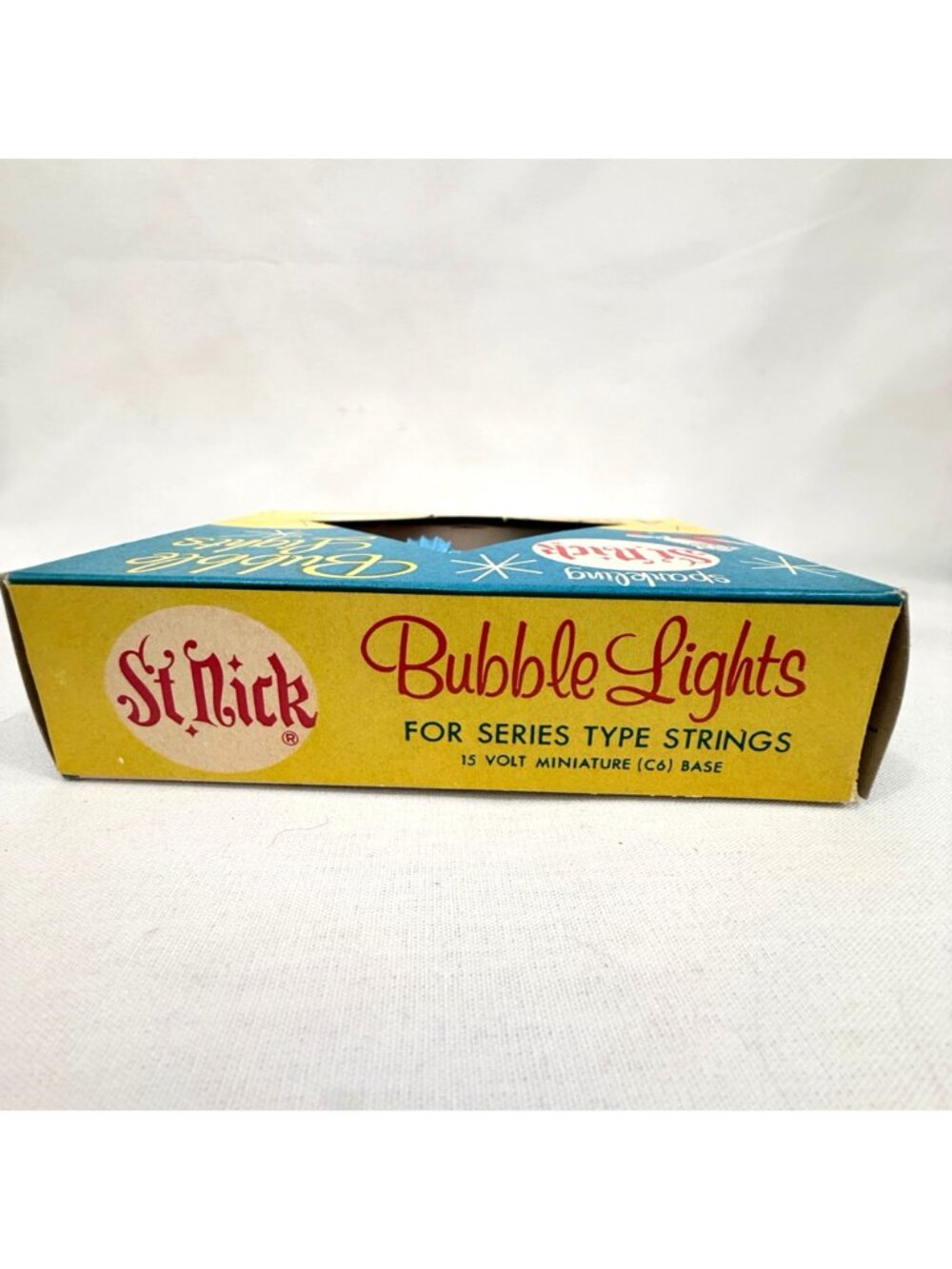 Bubble Lights St. Nick NOMA Set Of 4 Christmas Bulbs In Original Box Working - Picture 13 of 14
